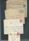 Delcampe - Lot De 17 Documents " Lacs , Lsc, Cartes Postales, Affranchis Par Type Gandon Seul Ou En Combinaison Malb147 - 1945-54 Marianne (Gandon)