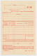 Spoorwegbriefkaart G. NS289 C - Postal Stationery