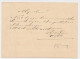 Trein Takjestempel Moerdijk - Eindhoven 1873 - Lettres & Documents