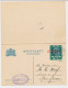 Briefkaart G. 188 I Amsterdam - Bussum 1921 - Interi Postali