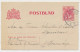 Postblad G. 14 Nunspeet - Den Haag  - Postwaardestukken