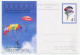 Postal Stationery China 1989 World Cup Parachuting Championships - Vliegtuigen