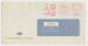 Illustrated Meter Cover Netherlands 1962 - Postalia 2013 NS - Dutch Railways - Stop At Red Flashing Light - Eisenbahnen