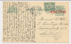 Briefkaart G. 114 I / Bijfrankering Den Haag - Leiden 1921 - Interi Postali