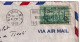 New York 1953 USA + Correspondance Hotel The Plazza Fith Avenue Build Your Future Air Mail Henry Charlot Bordeaux - 2a. 1941-1960 Used