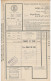 Internationale Vrachtbrief S.S. Gasselternijeveen - Belgie 1920 - Zonder Classificatie