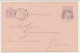 Briefkaart G. Firma 23 Blinddruk Oudshoorn 1887  - Material Postal