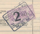 Vrachtbrief / Spoorwegzegel H.IJ.S.M. Roosendaal - Belgie 1919 - Unclassified