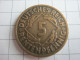 Germany 5 Rentenpfennig 1924 G - 5 Rentenpfennig & 5 Reichspfennig