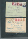 Lot De 6 Documents " , Entier , Lsc Afranchis Par Timbres Russe Mald153 - Altri & Non Classificati