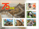 TOGO 2024 PACK 6 SHEET IMPERF - CHINA 75TH ANNIVERSARY - QIN SHI HUANG - TURTLE TURTLES FROG FROGS MONKEY PANDA - MNH - Schildpadden