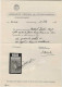 1908 MH Nederlands Indië NVPH 79a With Old Certificate - Indie Olandesi