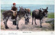 ASINO Animale BAMBINO Vintage CPA Cartolina #PAA230.IT - Asino