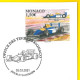 MONACO 2021 Legendary Race Cars Williams Renault FW14B FDC First Day Cover - FDC