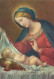 Vergine Maria Madonna Gesù Bambino Religione Vintage Cartolina CPSM #PBQ177.IT - Vierge Marie & Madones