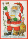 BABBO NATALE Natale Vintage Cartolina CPSM #PAJ519.IT - Kerstman
