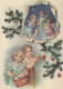 ANGELO Buon Anno Natale Vintage Cartolina CPSM #PAH444.IT - Engel