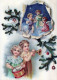 ANGELO Buon Anno Natale Vintage Cartolina CPSM #PAH444.IT - Engel