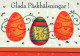 EASTER EGG Vintage Postcard CPSM #PBO152.GB - Pâques