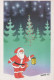 SANTA CLAUS Happy New Year Christmas Vintage Postcard CPSM #PAU592.GB - Santa Claus