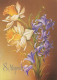FLOWERS Vintage Postcard CPSM #PAR722.GB - Flowers