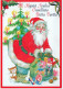 SANTA CLAUS CHRISTMAS Holidays Vintage Postcard CPSM #PAK209.GB - Kerstman