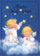 ANGEL CHRISTMAS Holidays Vintage Postcard CPSM #PAH439.GB - Anges