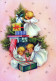 ANGEL CHRISTMAS Holidays Vintage Postcard CPSM #PAG929.GB - Anges