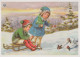 ENFANTS ENFANTS Scène S Paysages Vintage Postal CPSM #PBT302.FR - Scènes & Paysages