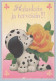 CHIEN Animaux Vintage Carte Postale CPSM #PBQ703.FR - Hunde