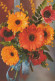 FLEURS Vintage Carte Postale CPSM #PAR183.FR - Bloemen