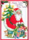 PÈRE NOËL NOËL Fêtes Voeux Vintage Carte Postale CPSM #PAK211.FR - Santa Claus