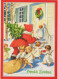 PÈRE NOËL ANGES NOËL Vintage Carte Postale CPSM #PAK144.FR - Santa Claus