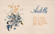 FLORES Vintage Tarjeta Postal CPA #PKE606.ES - Flores