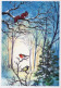 PÁJARO Animales Vintage Tarjeta Postal CPSM #PAM979.ES - Birds