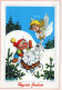 ÁNGEL NAVIDAD Vintage Tarjeta Postal CPSM #PAG868.ES - Angeles