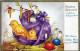 OSTERN HUHN EI Vintage Ansichtskarte Postkarte CPA #PKE419.DE - Easter