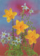 FLOWERS Vintage Ansichtskarte Postkarte CPSM #PBZ433.DE - Flowers