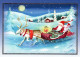 WEIHNACHTSMANN SANTA CLAUS Neujahr Weihnachten Vintage Ansichtskarte Postkarte CPSM #PBL550.DE - Santa Claus