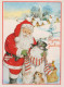 WEIHNACHTSMANN SANTA CLAUS Neujahr Weihnachten Vintage Ansichtskarte Postkarte CPSM #PBL355.DE - Santa Claus