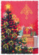 Neujahr Weihnachten KERZE Vintage Ansichtskarte Postkarte CPSM #PAV194.DE - Neujahr