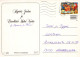 WEIHNACHTSMANN SANTA CLAUS Neujahr Weihnachten Vintage Ansichtskarte Postkarte CPSM #PAU595.DE - Kerstman