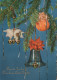 Neujahr Weihnachten BELL Vintage Ansichtskarte Postkarte CPSM #PAT565.DE - Neujahr