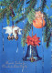 Neujahr Weihnachten BELL Vintage Ansichtskarte Postkarte CPSM #PAT565.DE - Neujahr