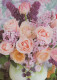 FLOWERS Vintage Ansichtskarte Postkarte CPSM #PAS690.DE - Flowers
