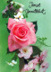 FLOWERS Vintage Ansichtskarte Postkarte CPSM #PAS206.DE - Flowers