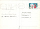 WEIHNACHTSMANN SANTA CLAUS WEIHNACHTSFERIEN Vintage Postkarte CPSM #PAK762.DE - Santa Claus