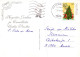 WEIHNACHTSMANN SANTA CLAUS WEIHNACHTSFERIEN Vintage Postkarte CPSM #PAK212.DE - Kerstman
