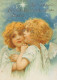 ENGEL WEIHNACHTSFERIEN Feiern & Feste Vintage Ansichtskarte Postkarte CPSM #PAH868.DE - Angels