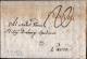 B62 - LETTERA PREFILATELICA DA PESARO A PAVIA 1824 - 1. ...-1850 Prephilately